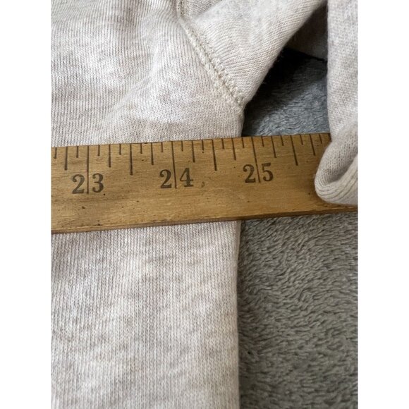 New Champion Pullover Sweatshirt Mens X Large Beige V neck  Knit Tri Blend 90s - Picture 5 of 6
